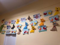 Prace plastyczne - W wiejskiej zagrodzie